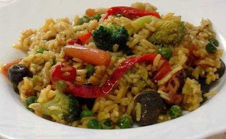 Paëlla aux légumes