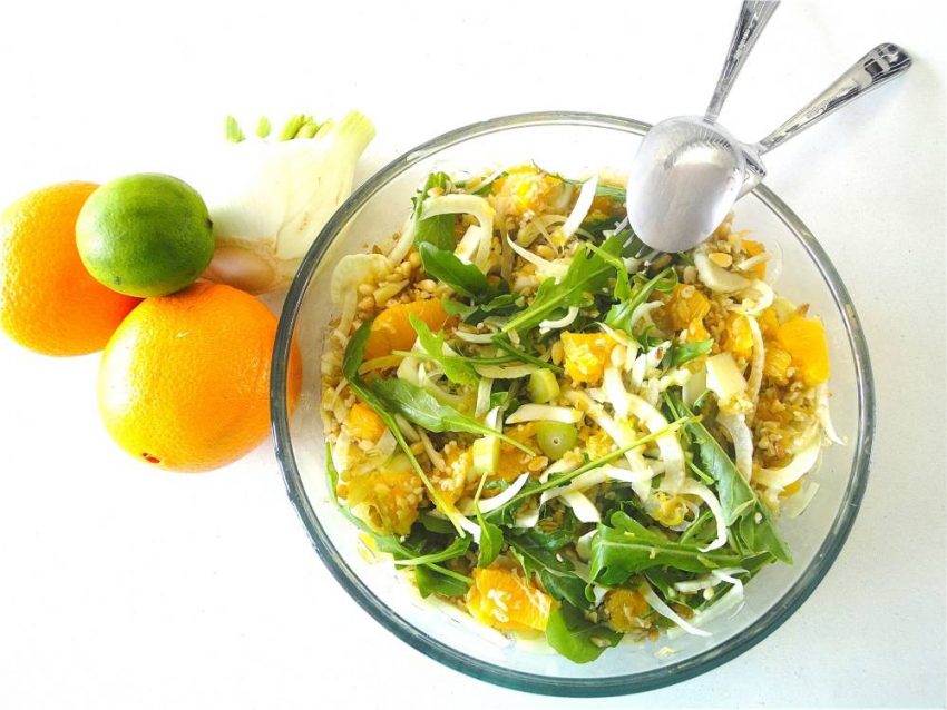Salade fenouil et orange