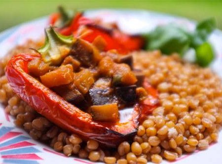 Poivrons à la sicilienne