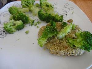 Galettes végétales aux edamame