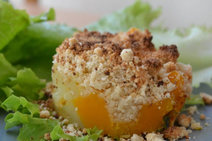 Crumble d’automne (potimarron et patate douce)
