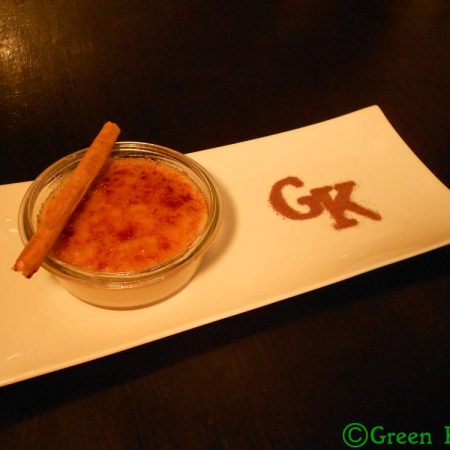 Crème brûlée exotique