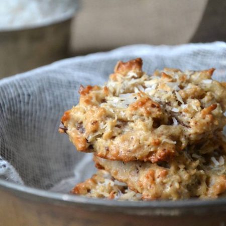 Biscuits fondants noix de coco — chocolat noir