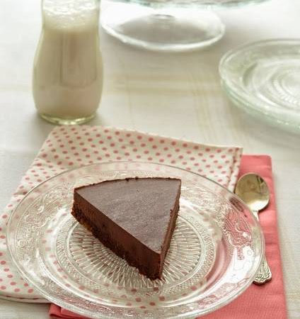 Tarte au chocolat crue