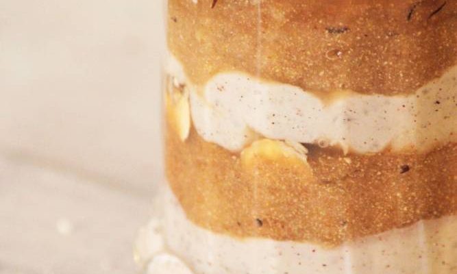 Irrésistibles verrines noisette poire chocolat