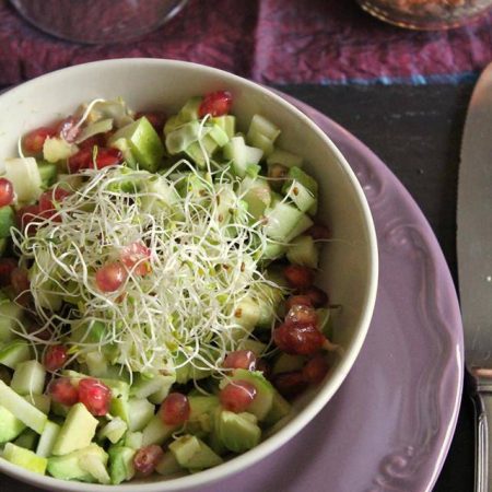 Tartare sucré-salé aux épices