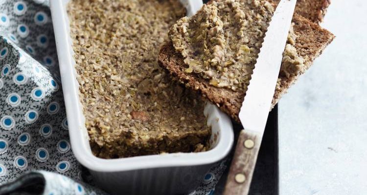 Pâté végétal aux lentilles et aux champignons