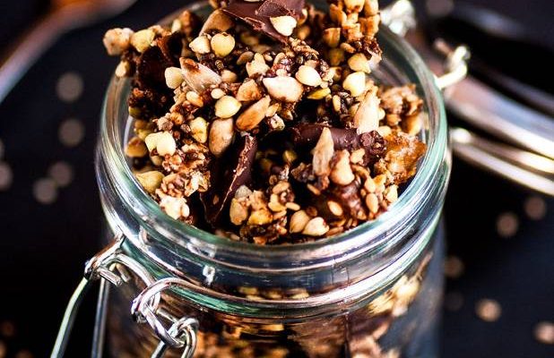Granola choco — sésame