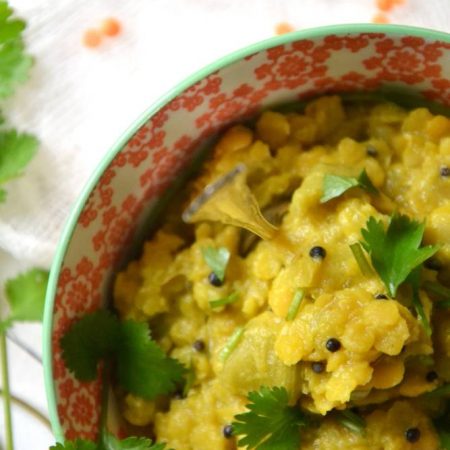 Dhal à la rhubarbe