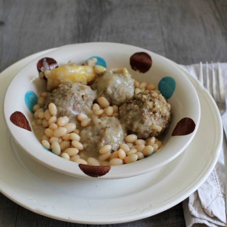 Ragoût de boulettes de sarrasin