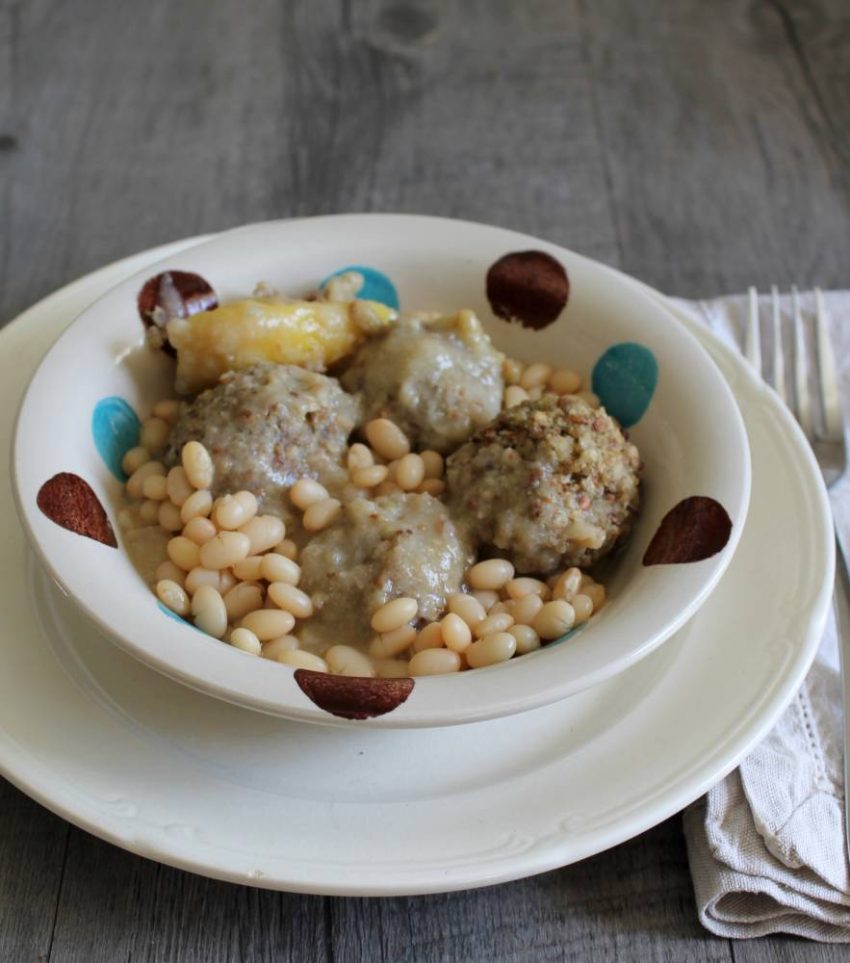 Ragoût de boulettes de sarrasin