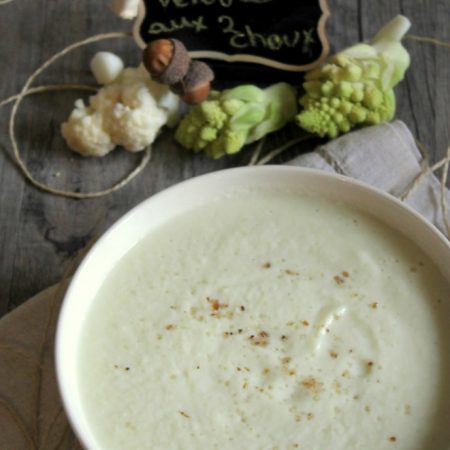Velouté aux 2 choux