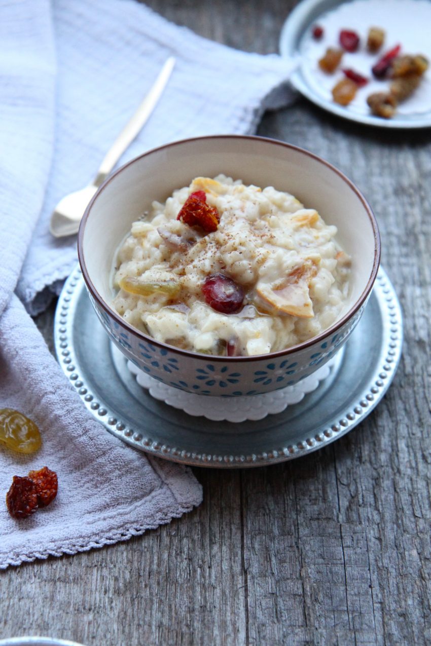 Riz au lait aux épices douces