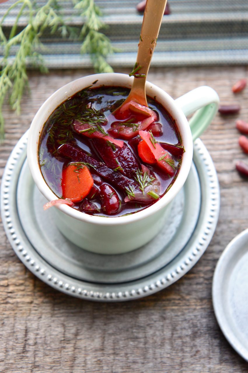 Soupe de betteraves à la&nbsp;russe