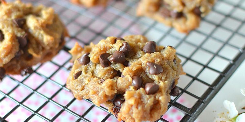 Cookies “3 ingrédients” cacahuète-chocolat