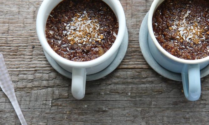 Du quinoa au petit-déjeuner&nbsp;! { quinoa pudding&nbsp;}