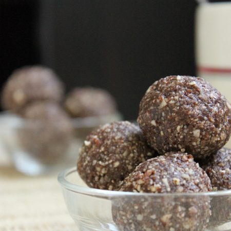 Boulettes énergie chocolat et noisettes