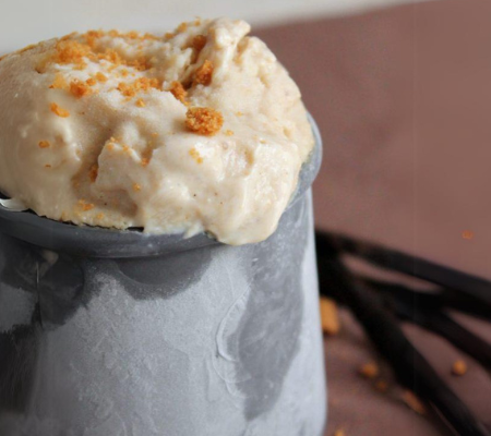 Crème glacée goût Speculoos