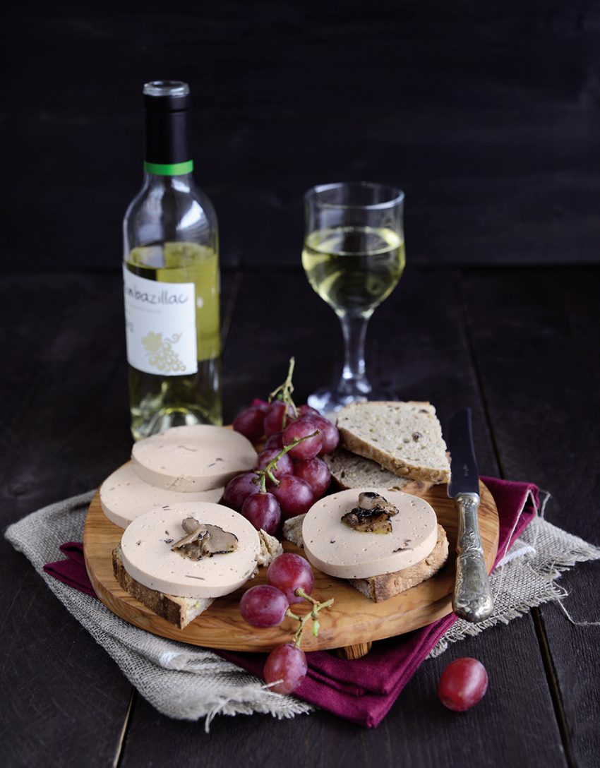 Tofoie gras à la truffe noire