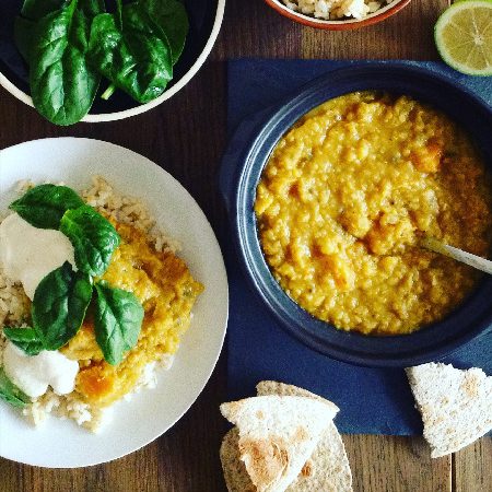 Dhal à la courge