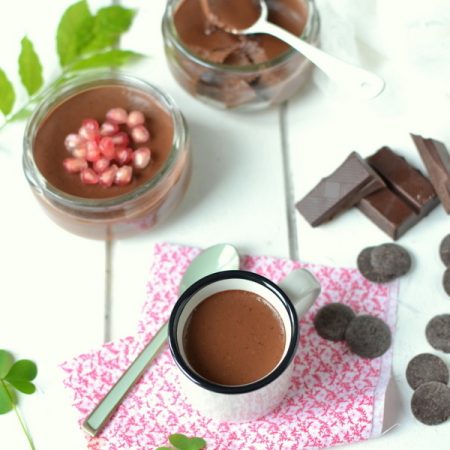Flans au chocolat