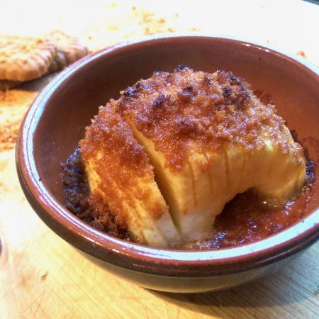 Pommes au four en croûte de spéculoos