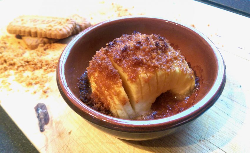 Pommes au four en croûte de spéculoos