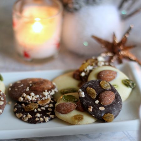 Mendiants aux 3 chocolats