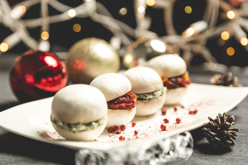 Macarons salés de&nbsp;Noël