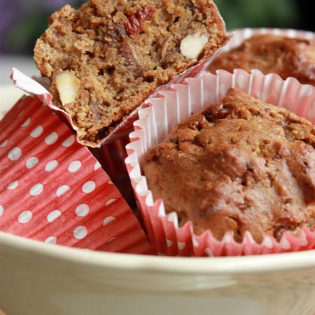 Muffins amandes et baies de goji au tofu soyeux