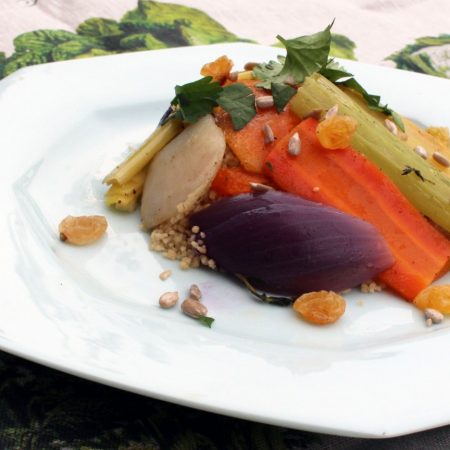 Couscous aux sept légumes d’hiver à la vapeur