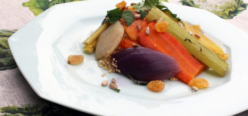Couscous aux sept légumes d’hiver à la vapeur
