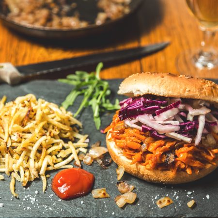 Burger duo de patates douces