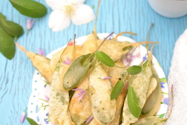 Feuilles de sauge frites