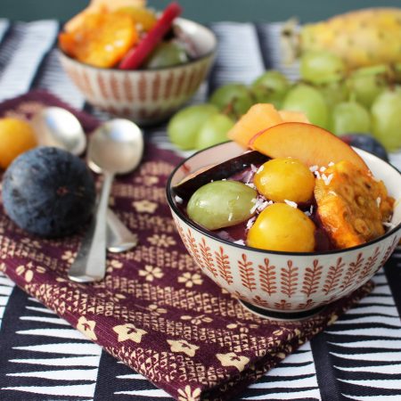 Açai bowl aux fruits de la rentrée
