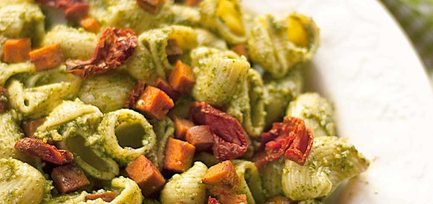 Conchiglie al pesto