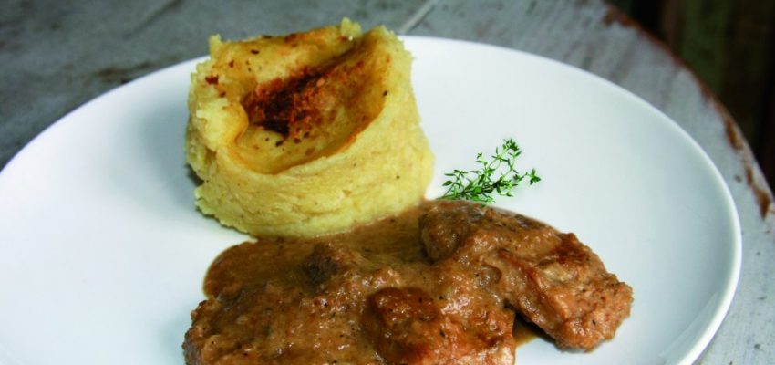 Escalopes de PST* à la crème