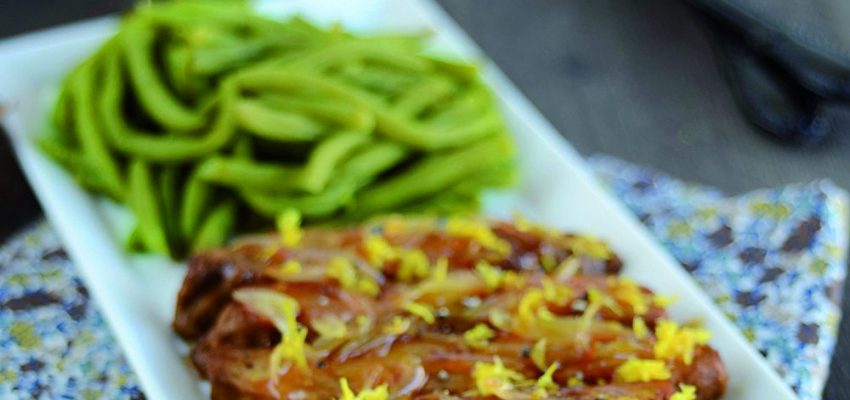 aiguillettes de seitan orange vegan