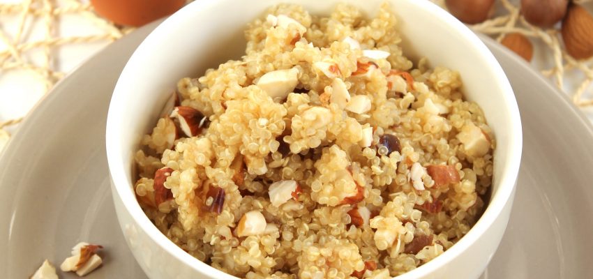 Quinoa croquant, amandes et noisettes