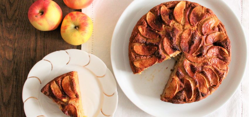 Gâteau moelleux aux pommes
