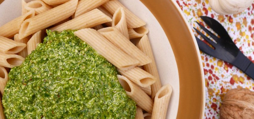 Pesto de roquette aux noix