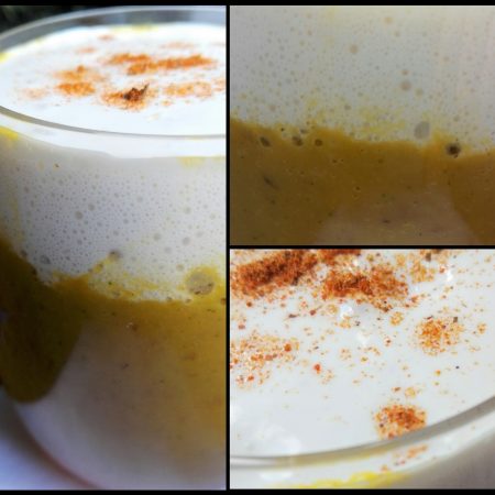Cappuccino de légumes <span class="amp">&</span> mousse noisette au siphon