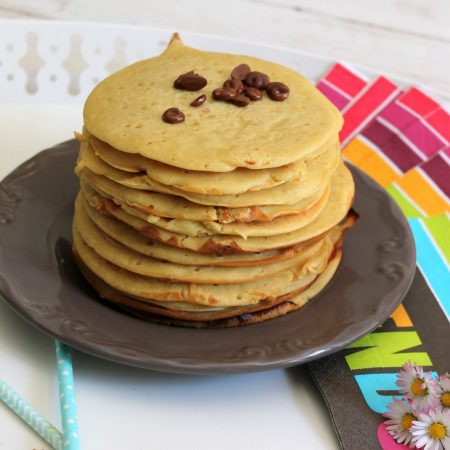 Pancakes au tofu soyeux et sans gluten