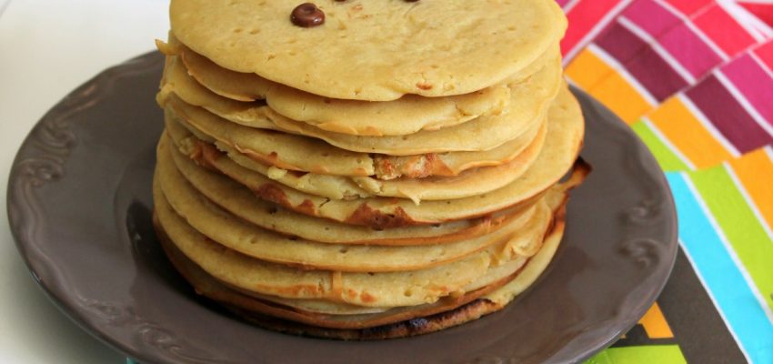 Pancakes au tofu soyeux et sans gluten