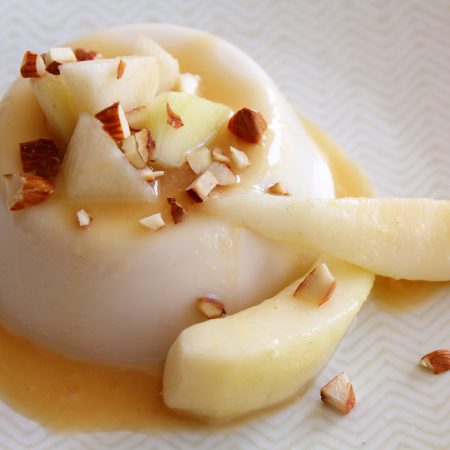 Panna Cotta Poire Caramel