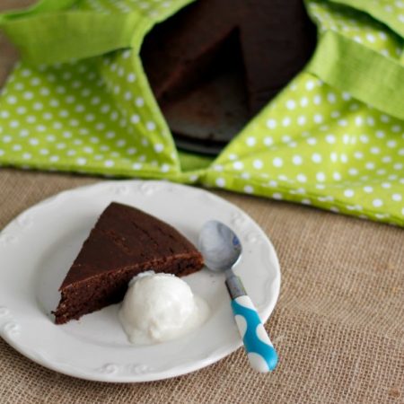 Gâteau au chocolat {sans gluten}