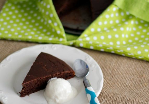 Gâteau au chocolat {sans gluten}