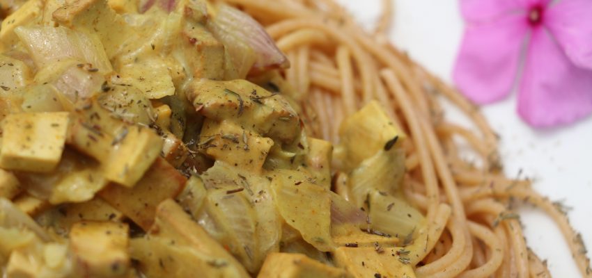 Spaghettis façon carbonara
