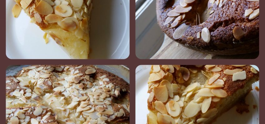 gâteau financier aux poires et aux amandes