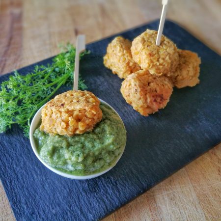falafels de lentilles corail